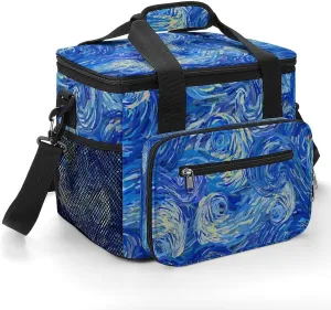 22.5L Waterproof Soft Cooler BagInsulated Lunch Box for Camping Fishing Beach Road Trips