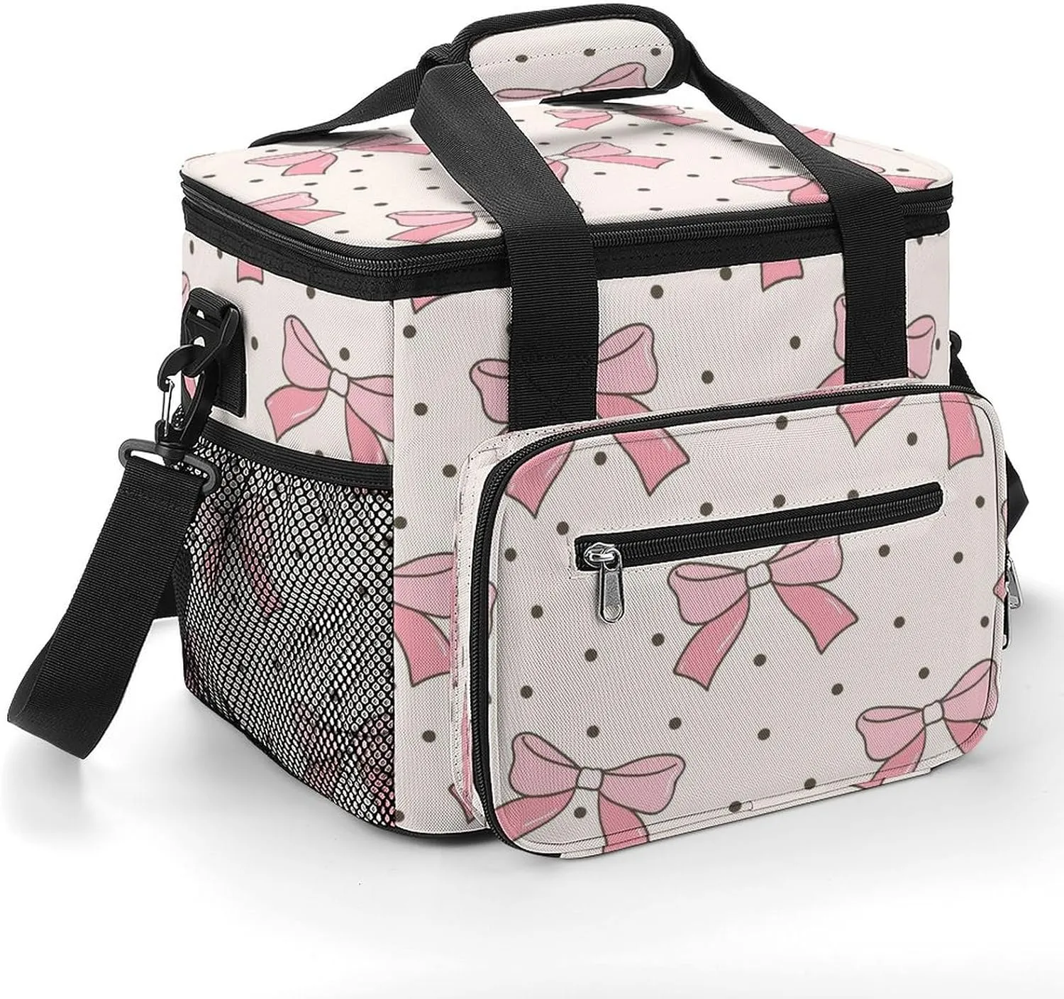 22.5L Waterproof Soft Cooler BagInsulated Lunch Box for Camping Fishing Beach Road Trips