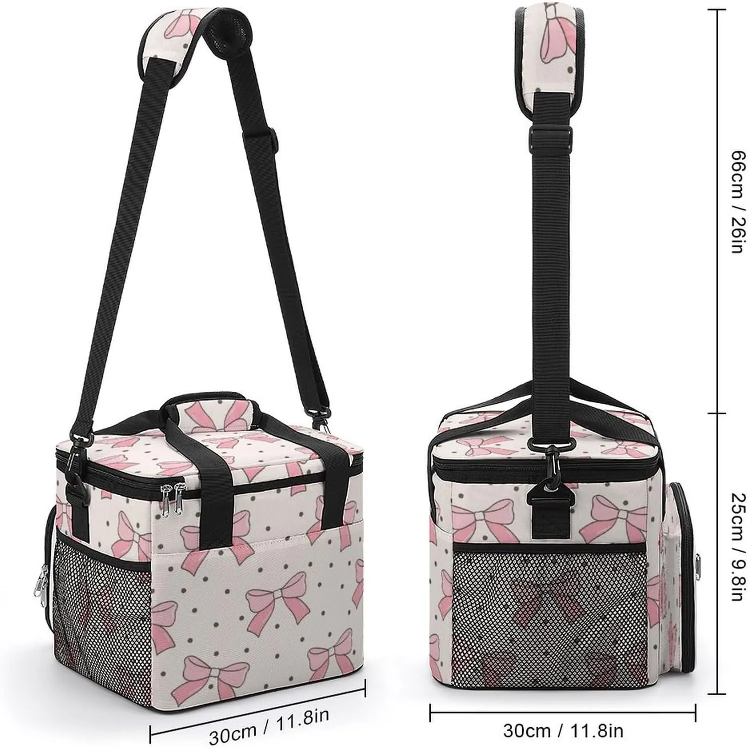 22.5L Waterproof Soft Cooler BagInsulated Lunch Box for Camping Fishing Beach Road Trips