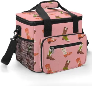 22.5L Waterproof Soft Cooler BagInsulated Lunch Box for Camping Fishing Beach Road Trips