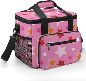22.5L Waterproof Soft Cooler BagInsulated Lunch Box for Camping Fishing Beach Road Trips