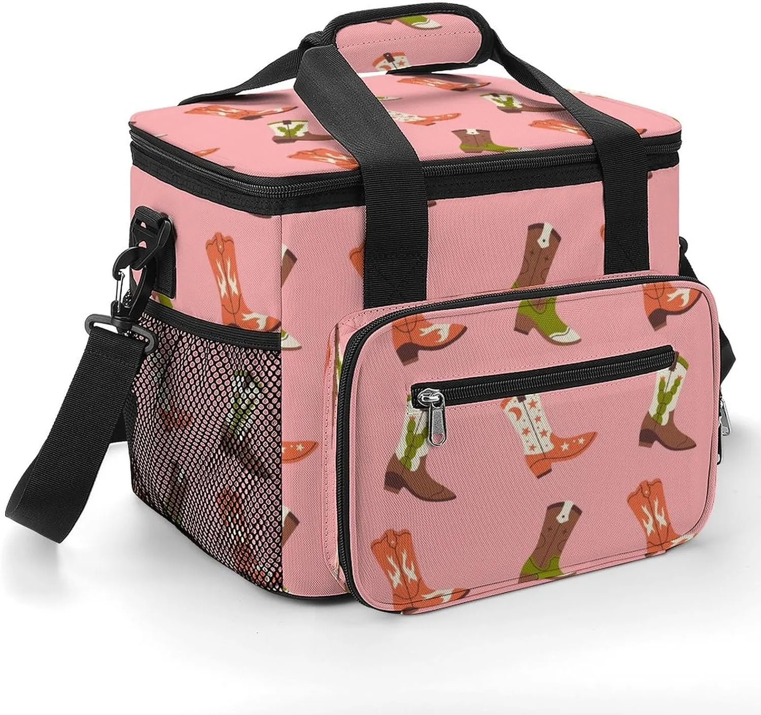 22.5L Waterproof Soft Cooler BagInsulated Lunch Box for Camping Fishing Beach Road Trips