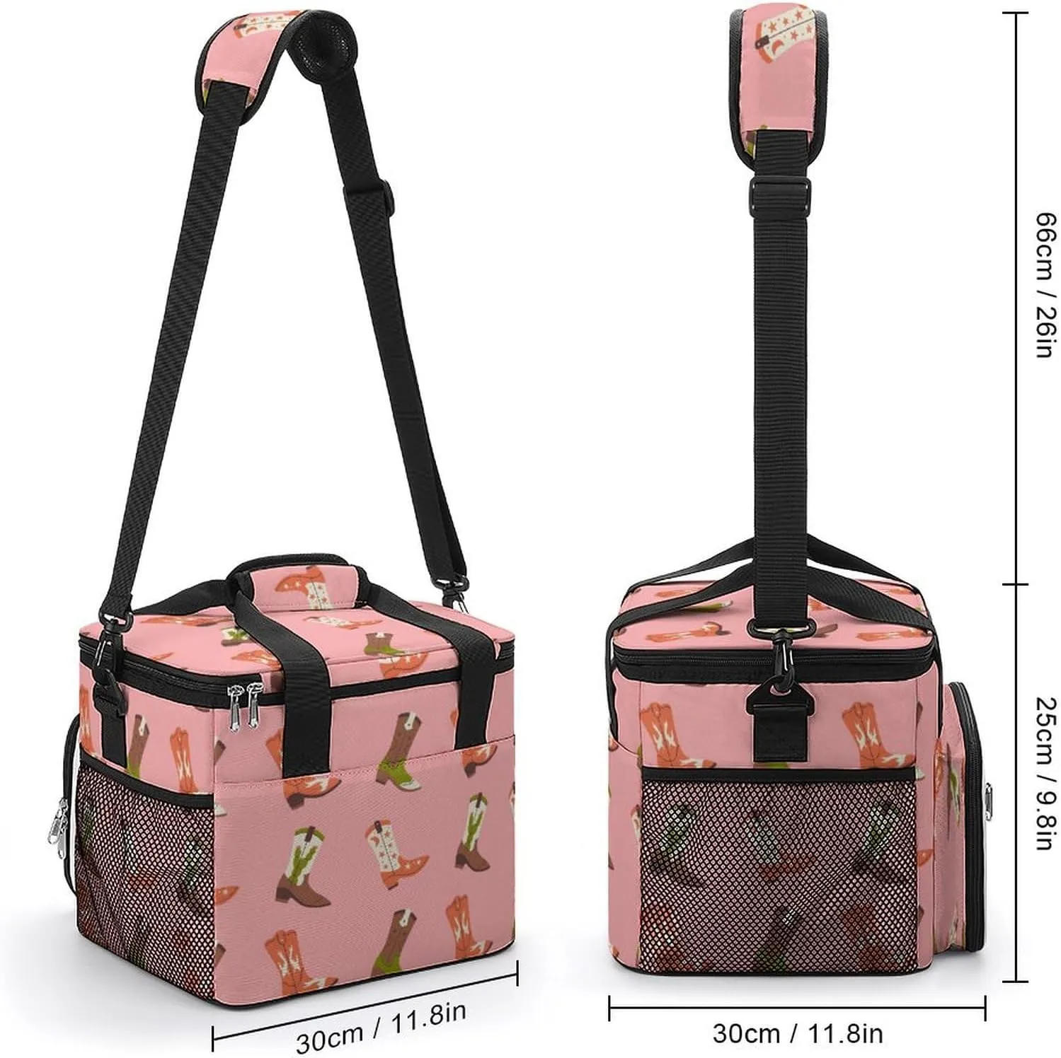 22.5L Waterproof Soft Cooler BagInsulated Lunch Box for Camping Fishing Beach Road Trips