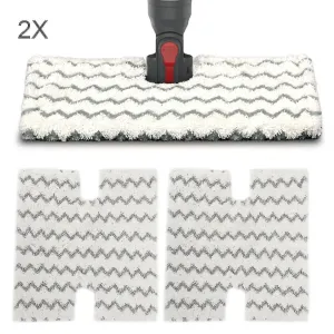 2pcs Replacement Shark Pads Steam S6001 S6003 Flip Steam Mop Pads