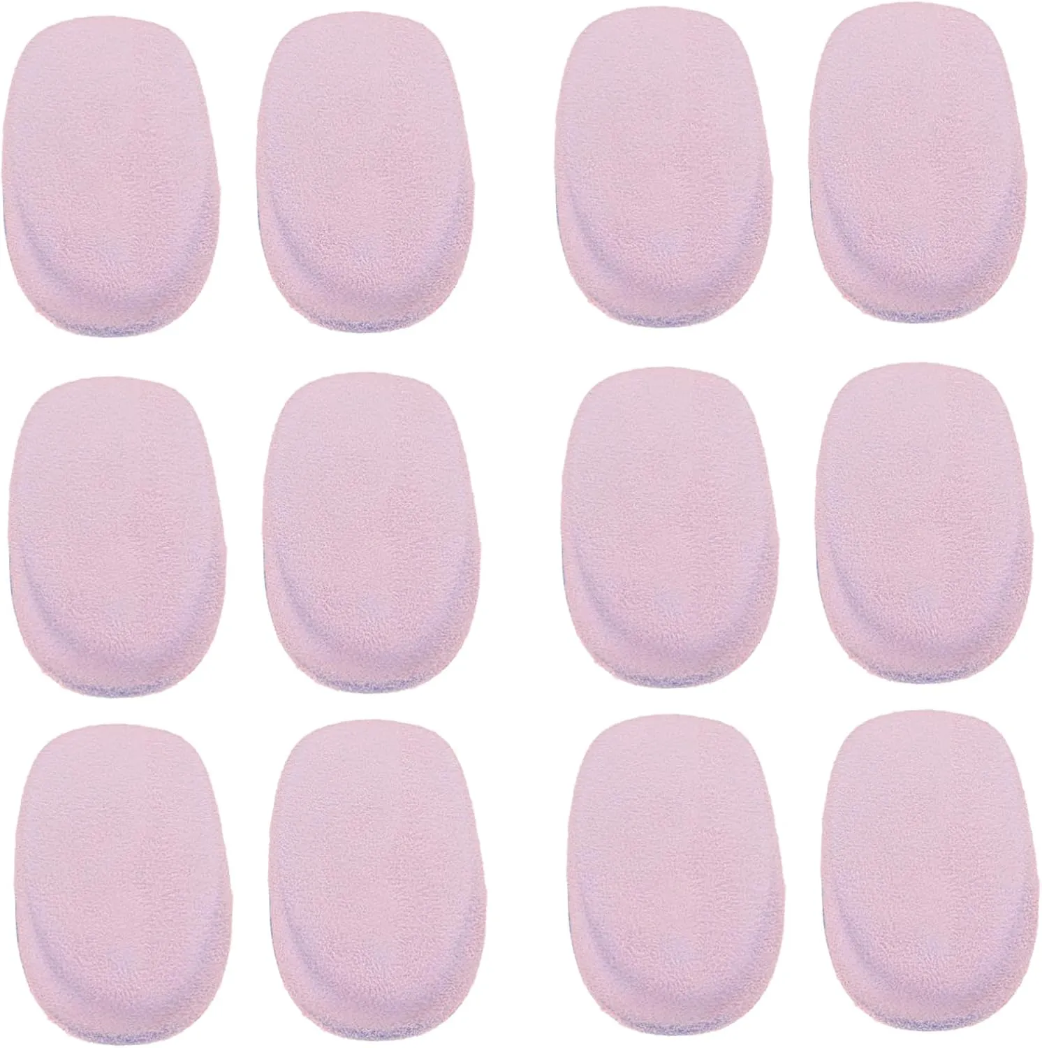 6 Pairs U Shaped Heel Pads for Foot Relief Shock Absorbing Cushions Breathable Design Fits Shoe for Active Individuals