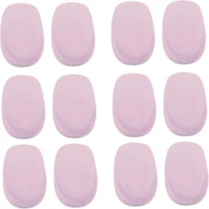 6 Pairs U Shaped Heel Pads for Foot Relief Shock Absorbing Cushions Breathable Design Fits Shoe for Active Individuals