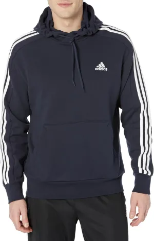 adidas Men's Essentials French Terry 3-Stripes Hoodie