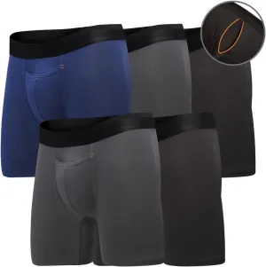 Advanced Ball Pouch Underwear for Men, Patented Boxer Briefs Pouch, Breathable, No Ride Up, Amazon Exclusive