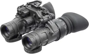 AGM Global Vision 12UN51284154011 Model UNVG-51 NW1 Ultralight Night Vision Goggle/Binocular 51 Degree FOV with Gen 2  "Level 1", P45-Green Phosphor IIT; 51-64 lp/mm Resolution, 1x Magnification