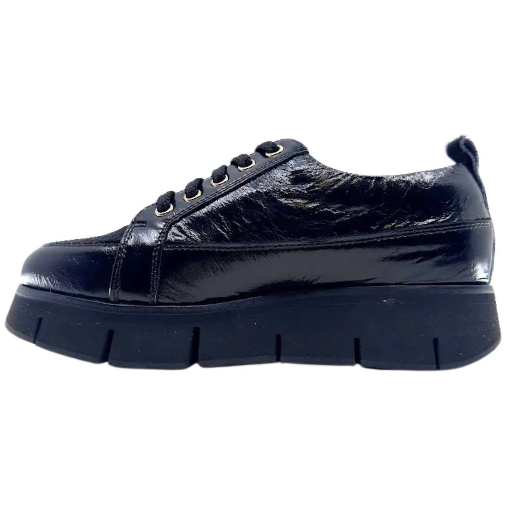 ALFIE & EVIE BINDI BLACK PATENT PONY