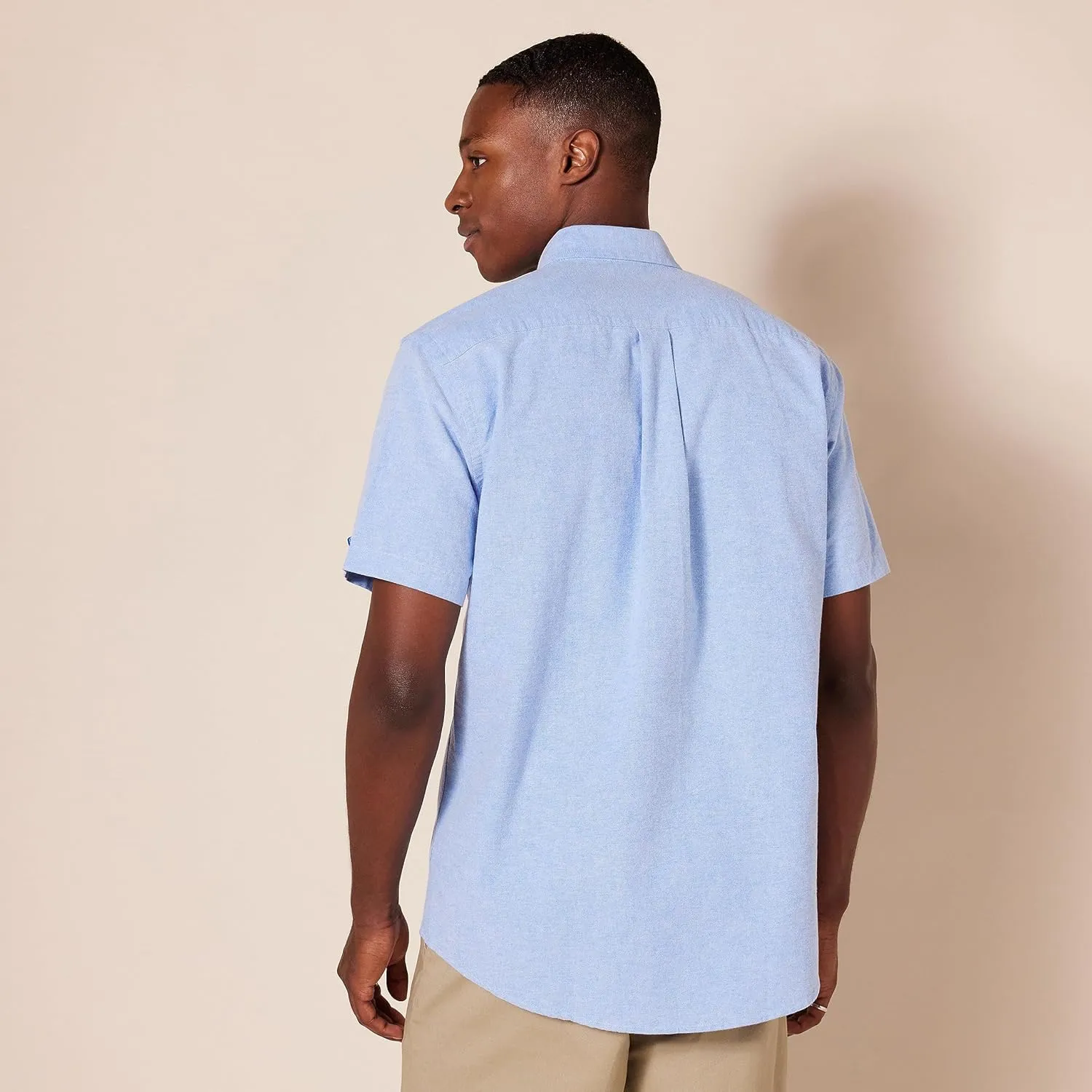 Amazon Essentials Oxford Shirts for Men - Regular-Fit, Short-Sleeve