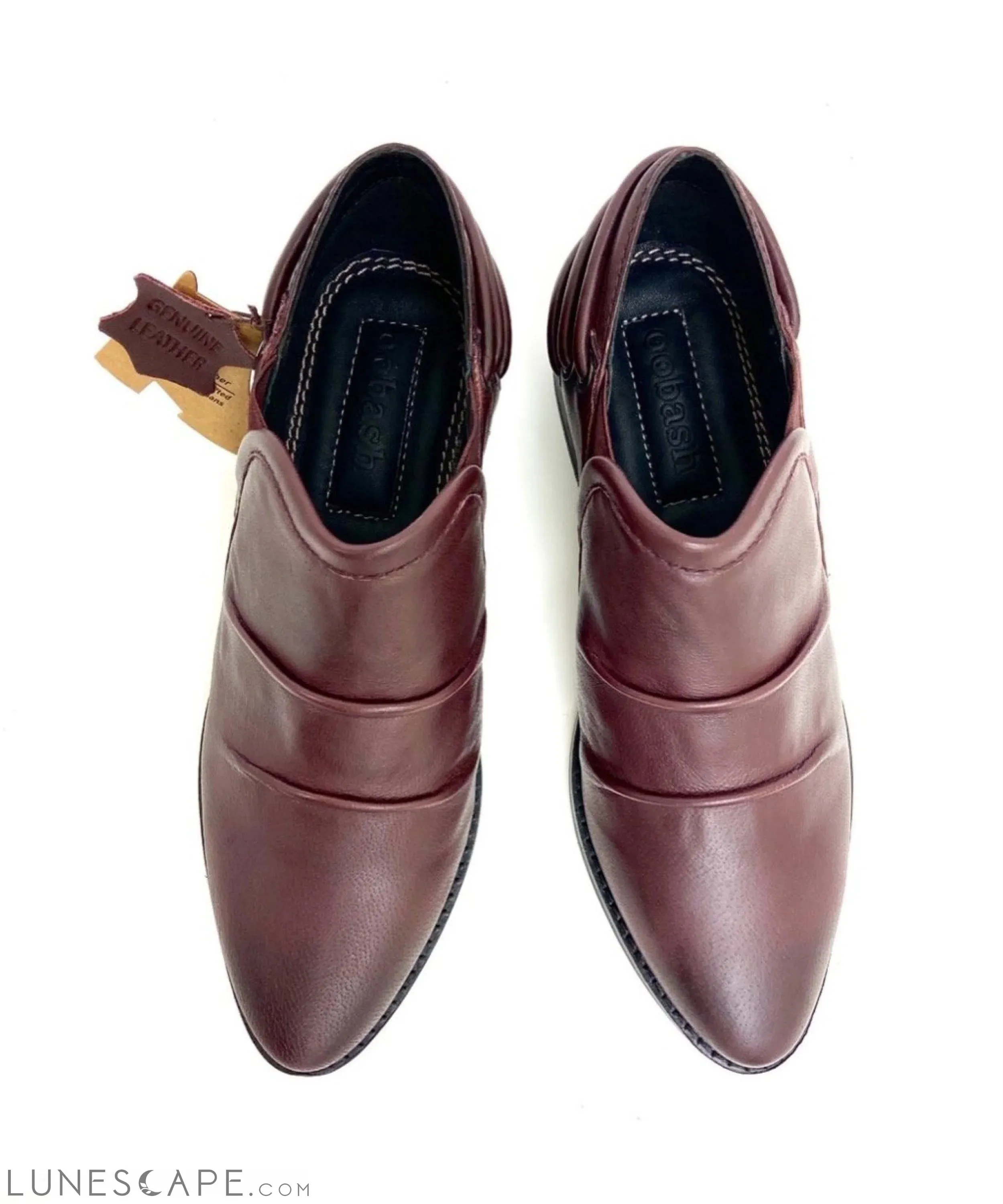 Annie Burgundy Dress Loafer
