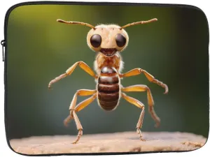 Ants Dancing Prints Portable Laptop Sleeve Case 12 inch, Ideal for Men and Women's Business Travel, and Office Use