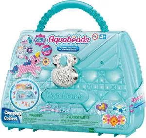 Aquabeads Deluxe Carry Case, Complete Arts & Crafts Bead Kit for Children - Over 1,400 Beads