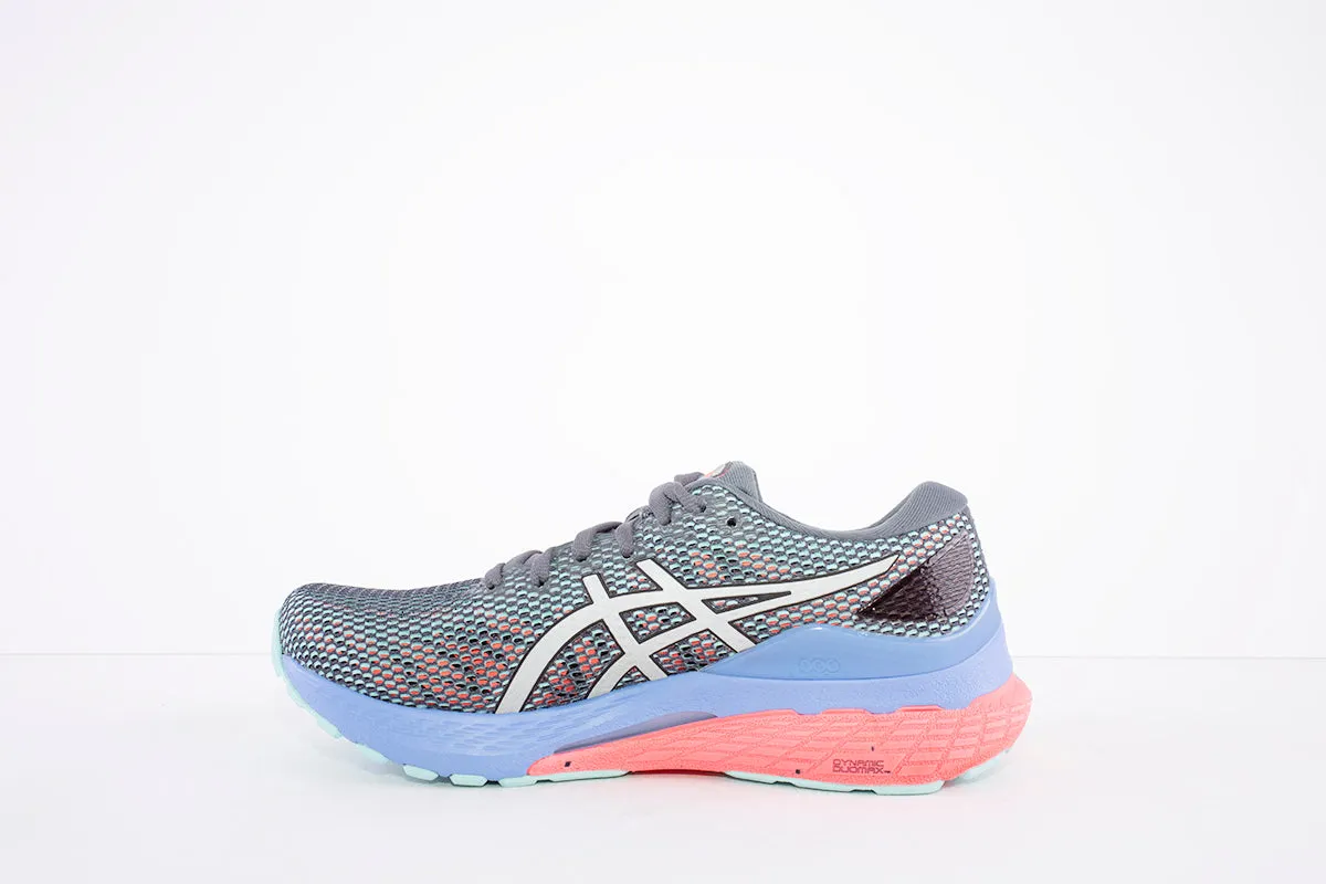 ASICS - GEL KAYANO 28 LITE-SHOW LACED TRAINER - GREY MIX