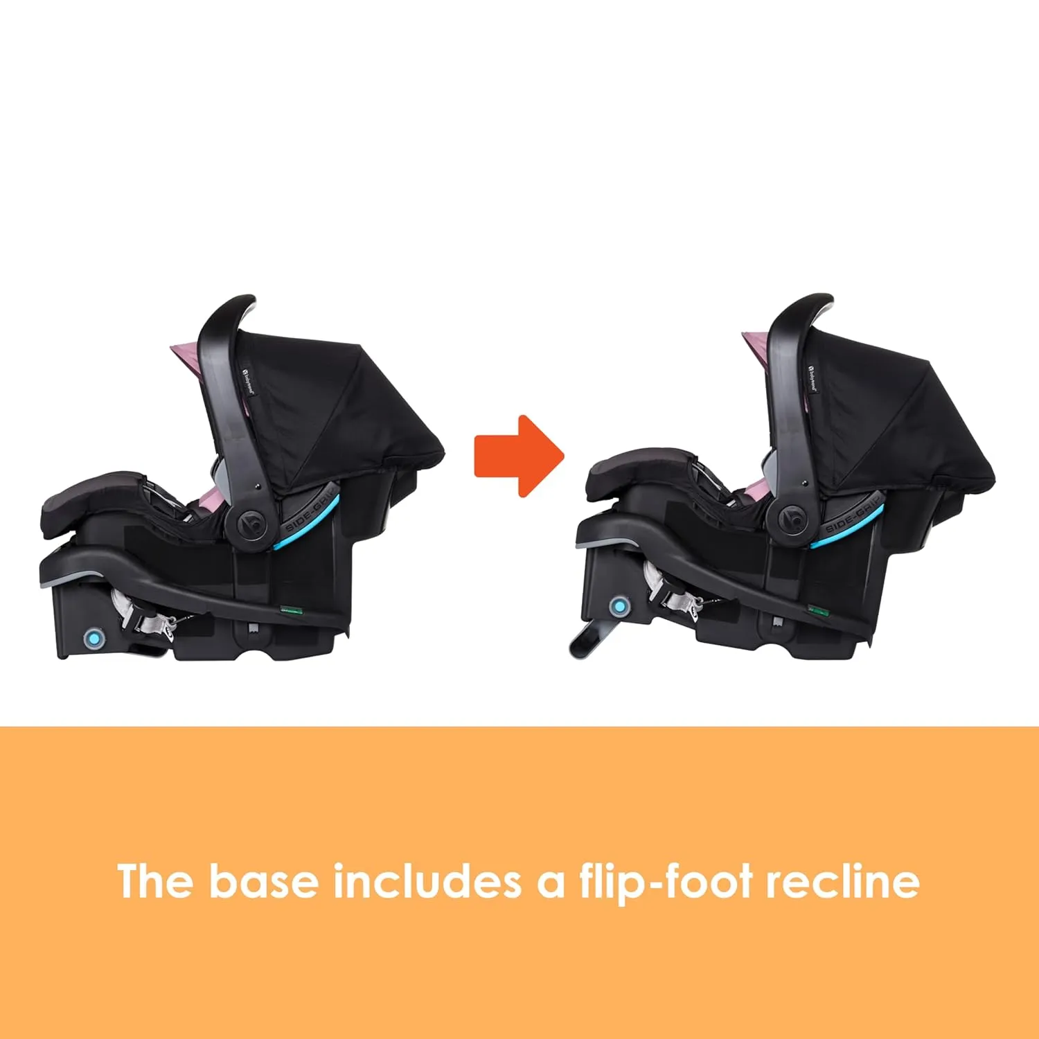 Baby Trend EZ-Lift™ PRO Infant Car Seat, Dash Rose