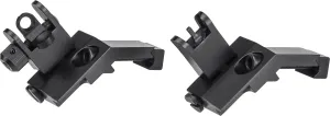 Barska AW13260 Flip-Up 45 Degree Offset Sight Set, Black