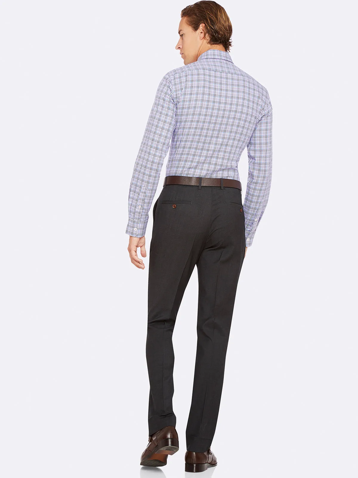 Beckton Dobby Shirt Purple/