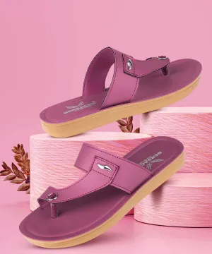 Bersache Extra Soft Classic Casual with  Regular wear with Ultra Soft & Flexibility Technology Flip Flop For Women's/Girl's-(6159-Pink)