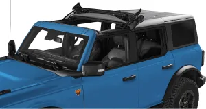 Bestop 5246135 Bronco Sunrider for Hardtop - '21-Current Bronco 4-Door (Black Diamond)