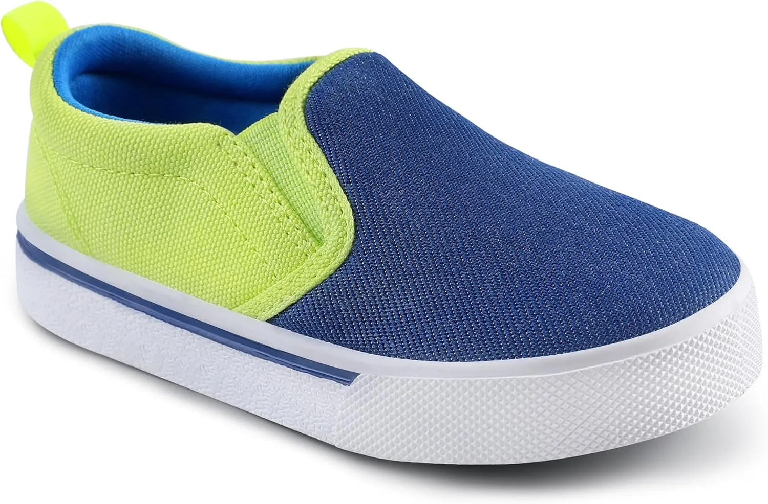 Bigwow Toddler Boys Girls Canvas Sneakers Little Kid Low Top Slip On Lightweight Comfy School Casual Tennis Sneaker Walking Shoes