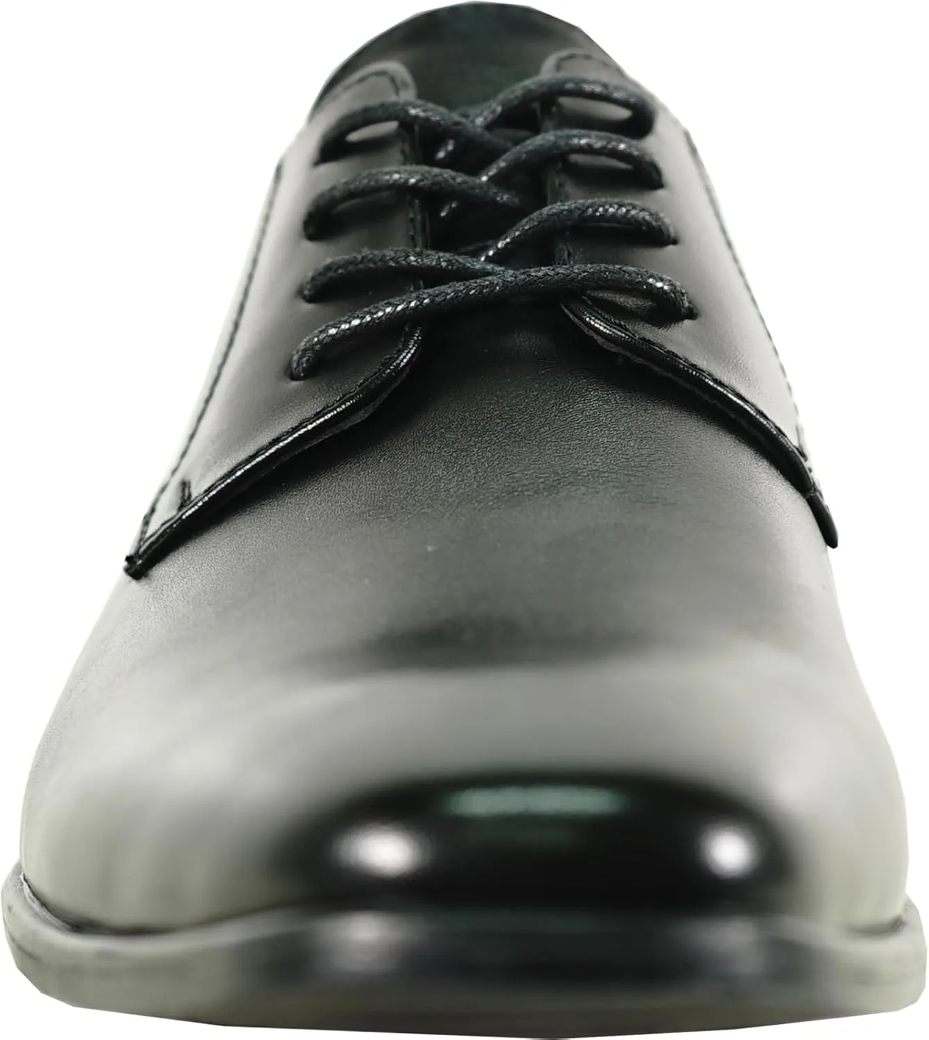 bravo! Men Dress Shoe King Classic Lace-up Oxford Plain or Cap Toe or Wingtip Leather Sock Medium and Wide Width Size from 6 to 18 Black Brown Cognac Blue Purple Red
