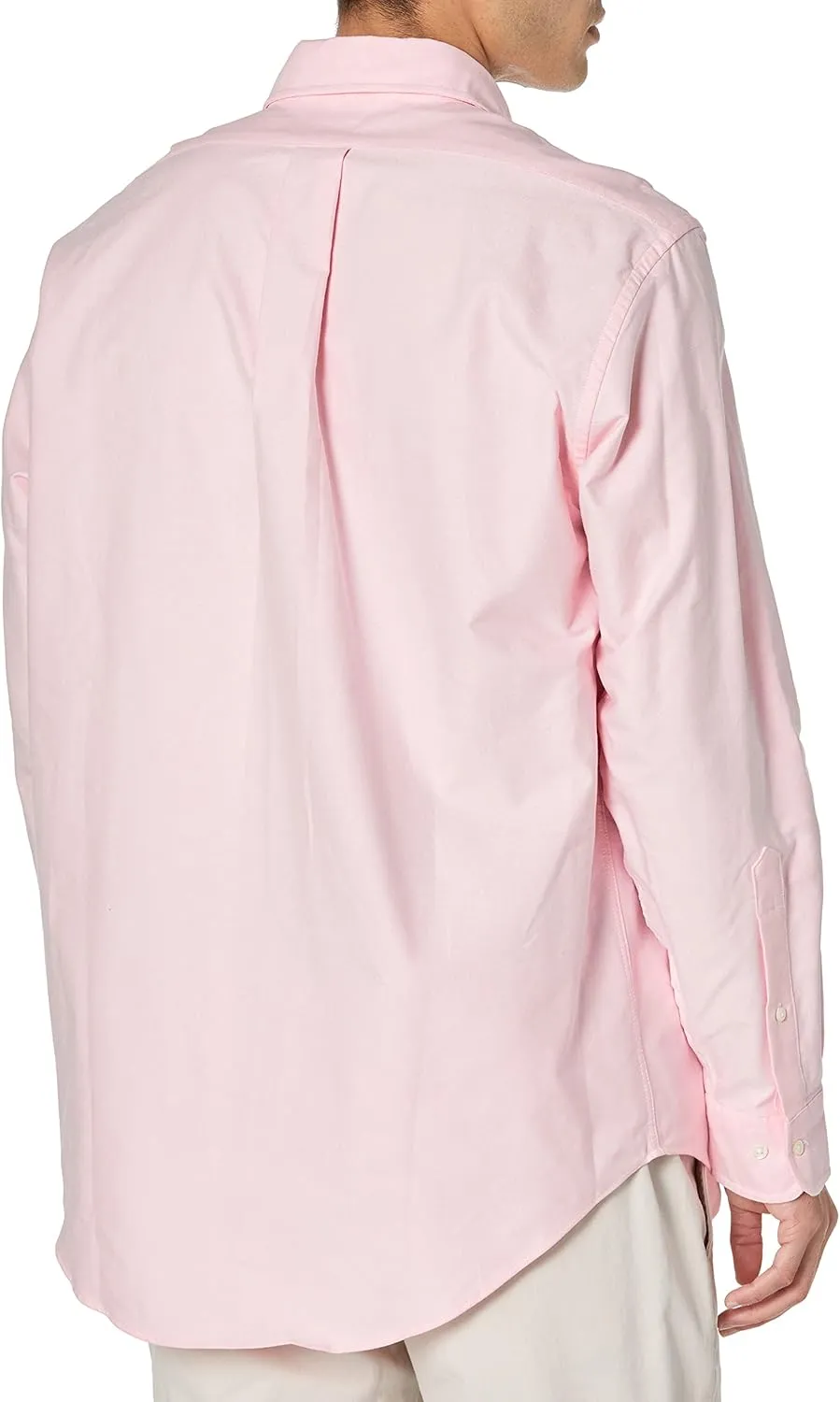 Brooks Brothers Men's Long Sleeve Button Down Original Oxford Cotton Shirt, Solid