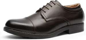 Bruno Marc Men's Dress Oxford Shoes Classic Lace Up Formal Cap Toe Shoes