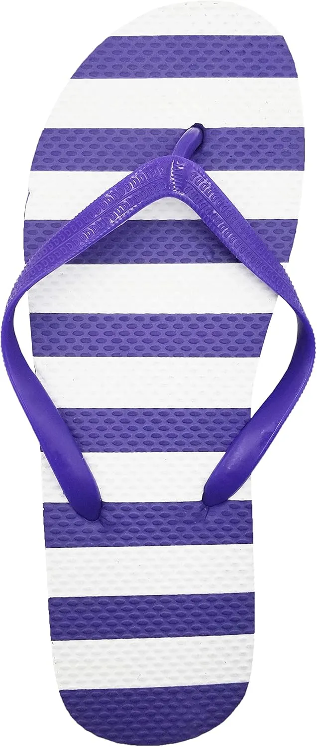 Bulk Flip Flops for Weddings, 48 Pairs, Reception Guest Slippers, Men Women Destination Beach Pool Wholesale Pack