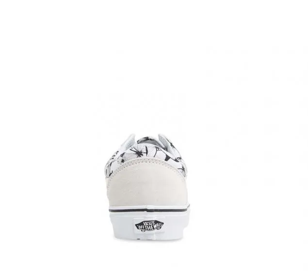 (BUTTERFLY) TRUE SKOOL WHITE VANS | Shipping guarantee Now or never | BLACK OLD
