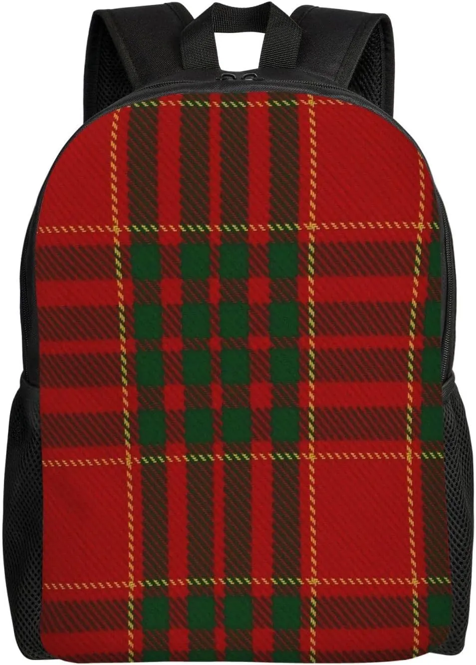 Cameron Ancient Clan Tartan Minimalist Laptop Backpack – Waterproof Business Travel Bag, Breathable Design, Modern Work & Leisure