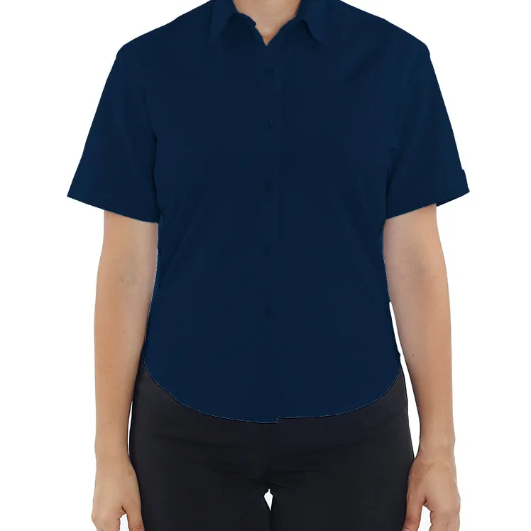 Camisa Oxford Dama Panama Classics Manga Corta 166