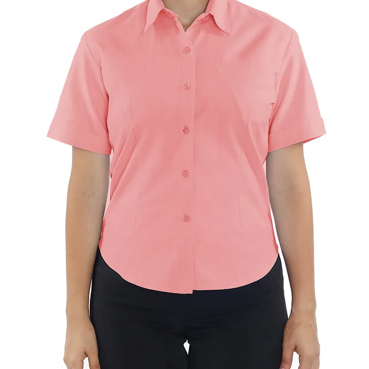 Camisa Oxford Dama Panama Classics Manga Corta 166