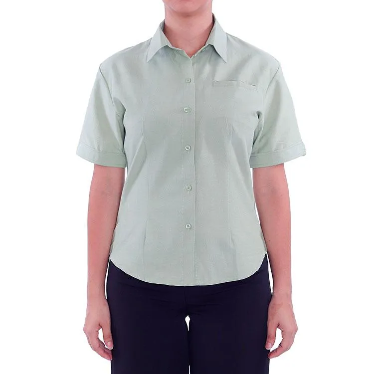 Camisa Oxford Dama Panama Classics Manga Corta 166