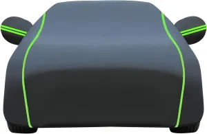 car Waterproof Cover for Peugeot 2008 2013-2023,Dustproof and Breathable car Waterproof Cover with Storage Bag Four-Wheel Alignment Rope