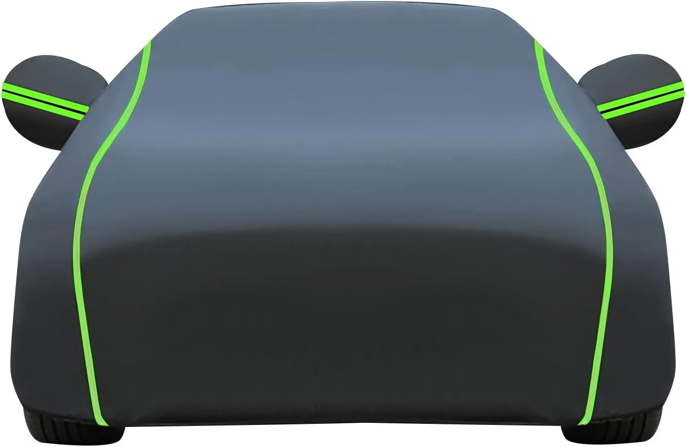 car Waterproof Cover for Peugeot 2008 2013-2023,Dustproof and Breathable car Waterproof Cover with Storage Bag Four-Wheel Alignment Rope