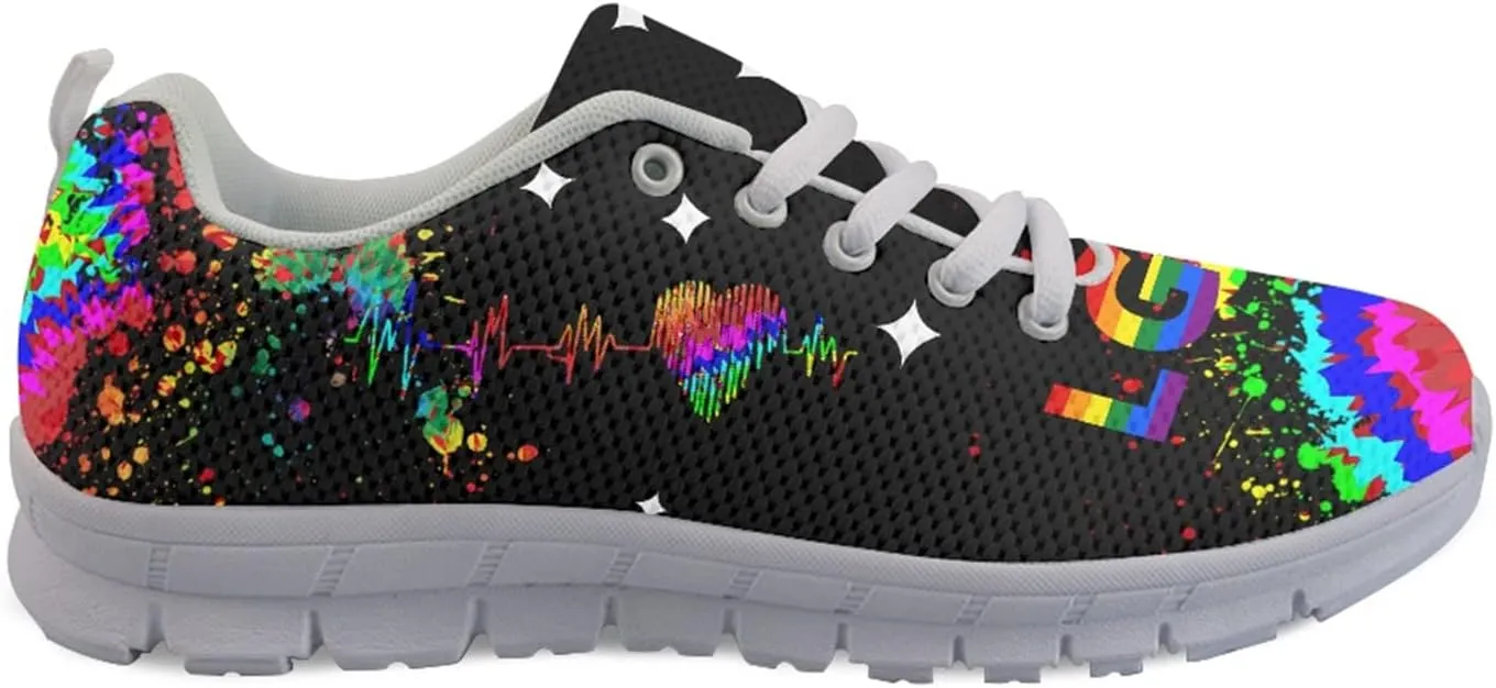 Casual Slip On Flats Sneakers for Women Breathable Air Mesh Running Shoes Outdoor Sport Lightweight Training Shoes Non Slip Fashion for Men