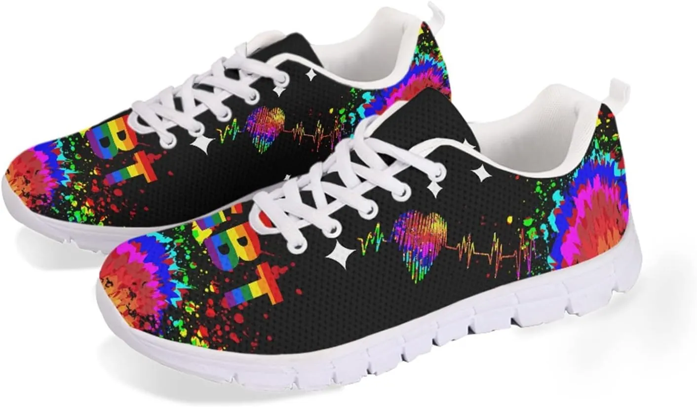 Casual Slip On Flats Sneakers for Women Breathable Air Mesh Running Shoes Outdoor Sport Lightweight Training Shoes Non Slip Fashion for Men