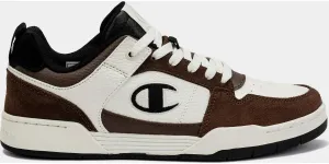 CHAMPION Arena Lo Brown White Black CAS10326M Sneaker Shoe Trainer