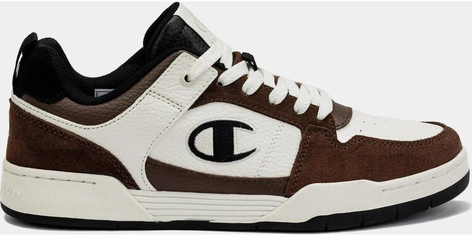 CHAMPION Arena Lo Brown White Black CAS10326M Sneaker Shoe Trainer