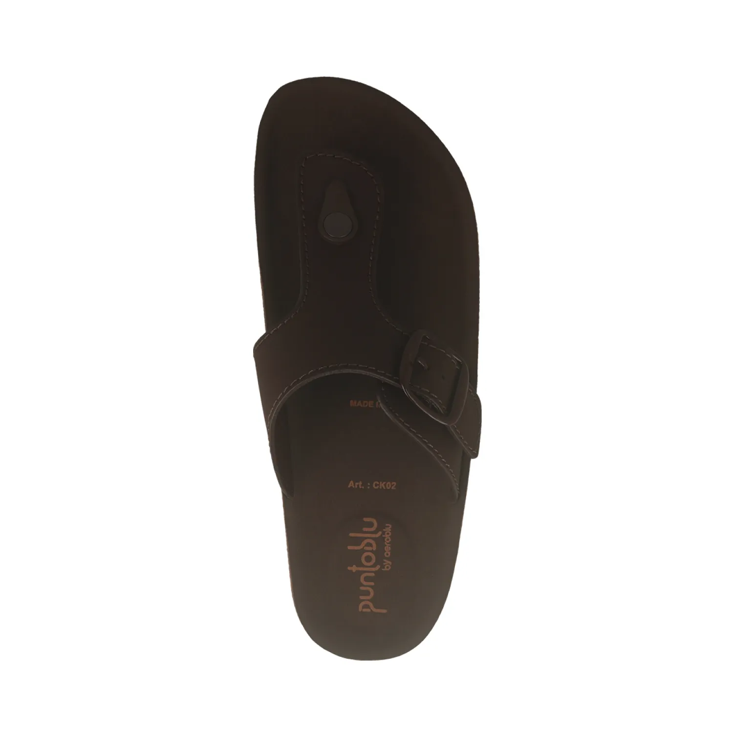 CK02-Lightweight Men’s Casual Flip-flop with Padded Footbed