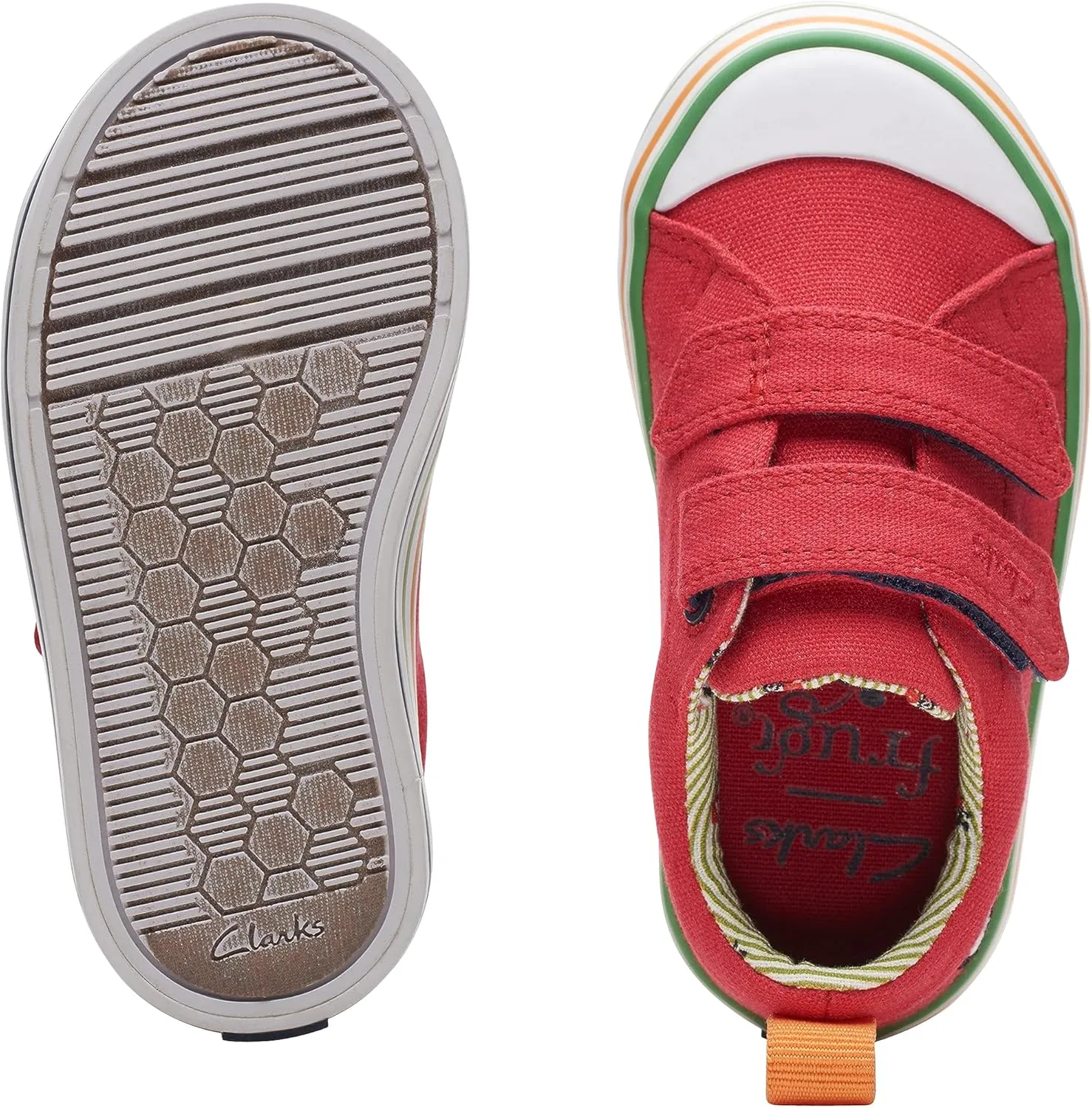 Clarks Boys' FoxingTorLo T Sneaker