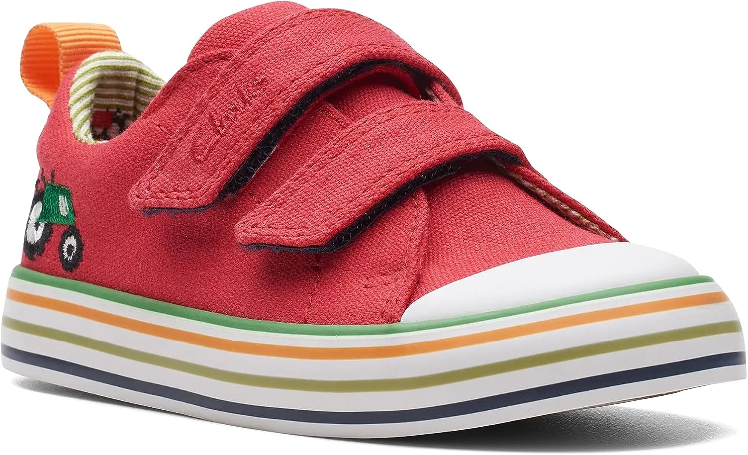 Clarks Boys' FoxingTorLo T Sneaker