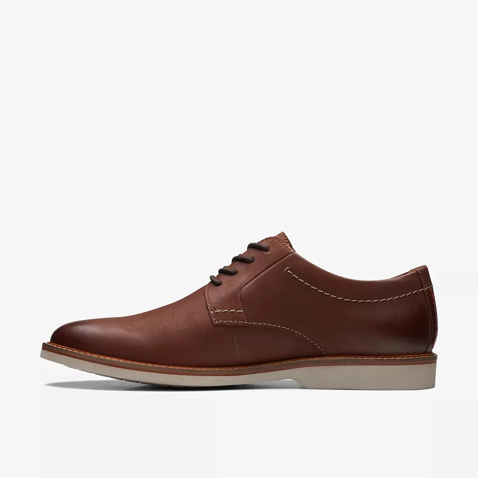 Clarks Men's Atticus LT Lace Black | Dark Tan Leather