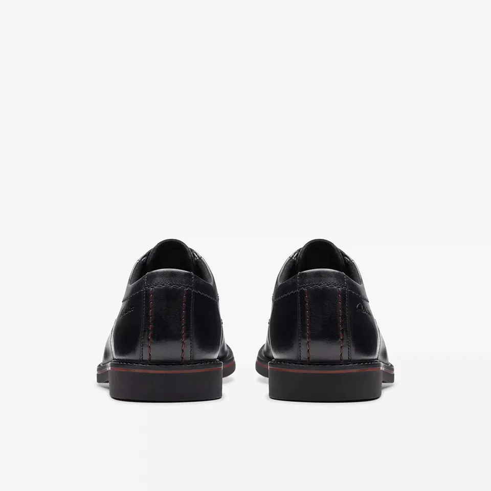 Clarks Men's Atticus LT Lace Black | Dark Tan Leather