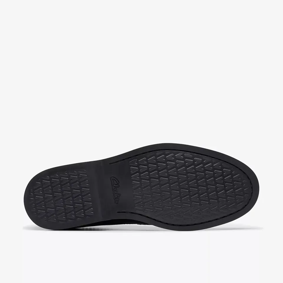 Clarks Men's Atticus LT Lace Black | Dark Tan Leather