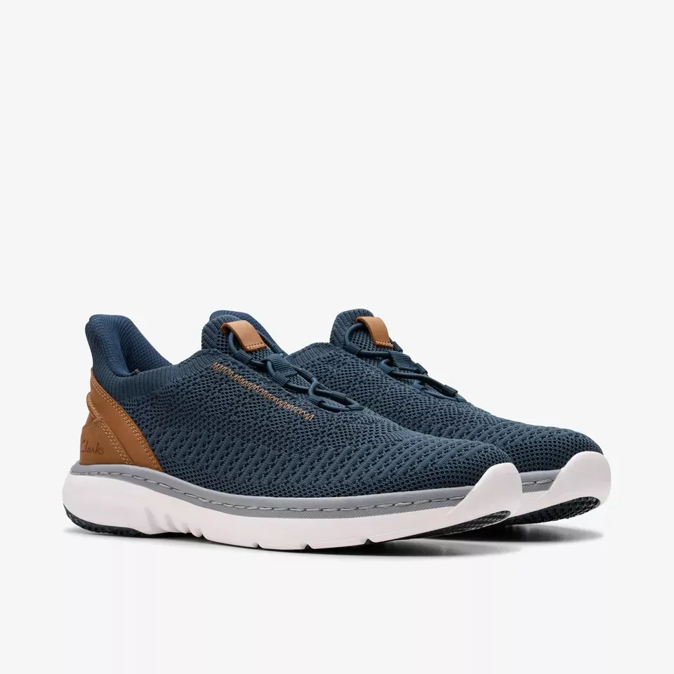Clarks Men's ClarksPro Lo Navy Knit 26181627