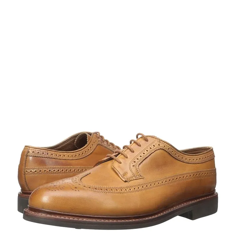 Classic Design Wingtip Leather Oxford Shoes