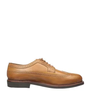 Classic Design Wingtip Leather Oxford Shoes