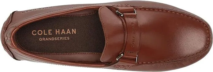 Cole Haan Mens Grand City Bit Driver Loafer British Tan/Java C36620